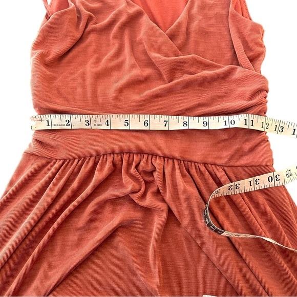 Anthropologie Maeve Burnt Orange Sleeveless Nora Summer Dress Women's X Small - Picture 7 of 11